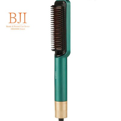 Luxury Professional Electric PTC Comb Fast Hair Straightener Brush for Styling