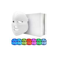 Wireless Beauty 7 Color Facial LED Mask For Healthy Skin Rejuvenation LED Face Mask Light Therapy